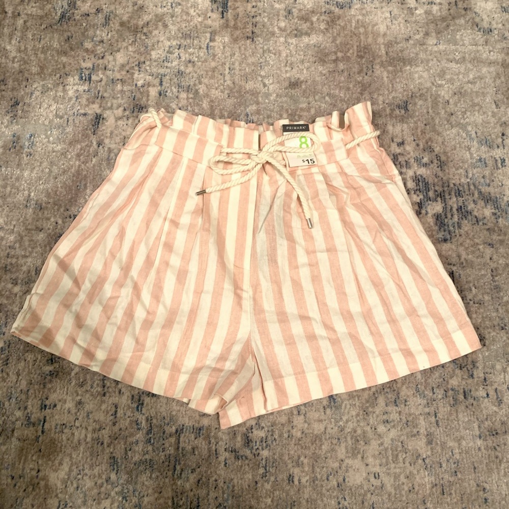 Primark striped shorts